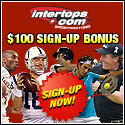 $100
Sign-up Bonus at Intertops.com!