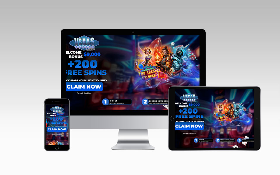 $9,000 Welcome
                              Bonus + 200 Free Spins