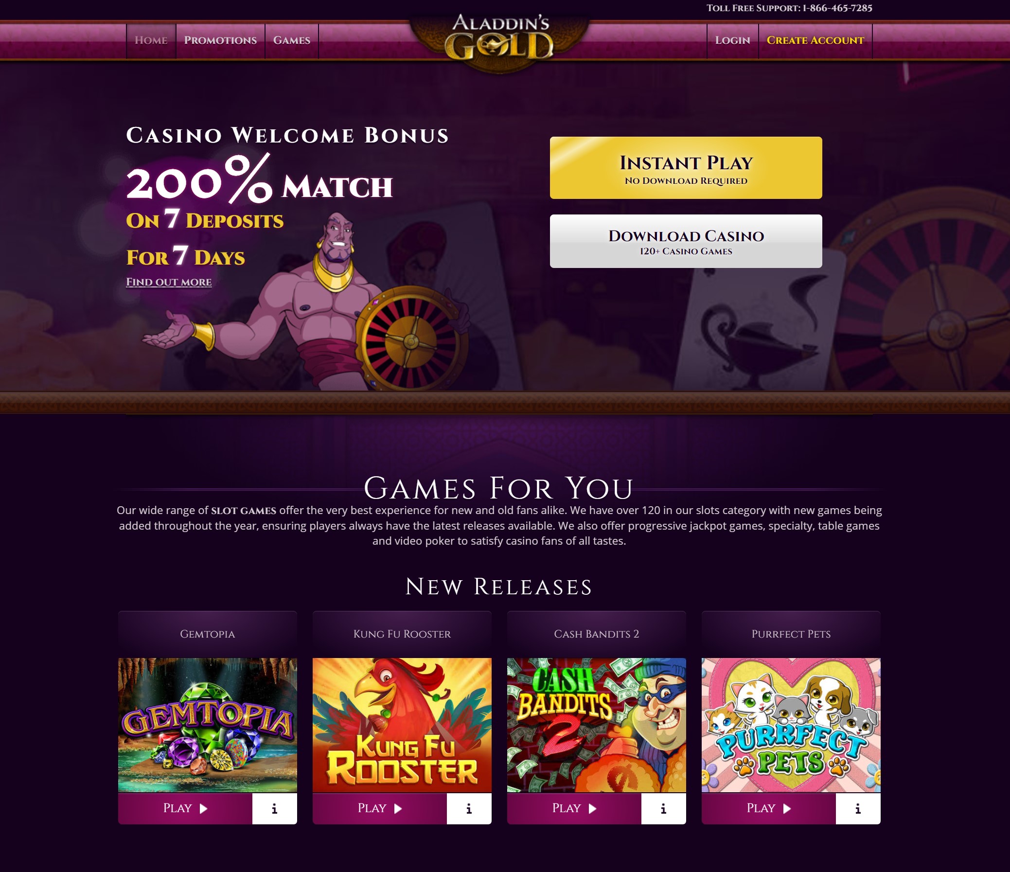 Aladdins Gold
Casino