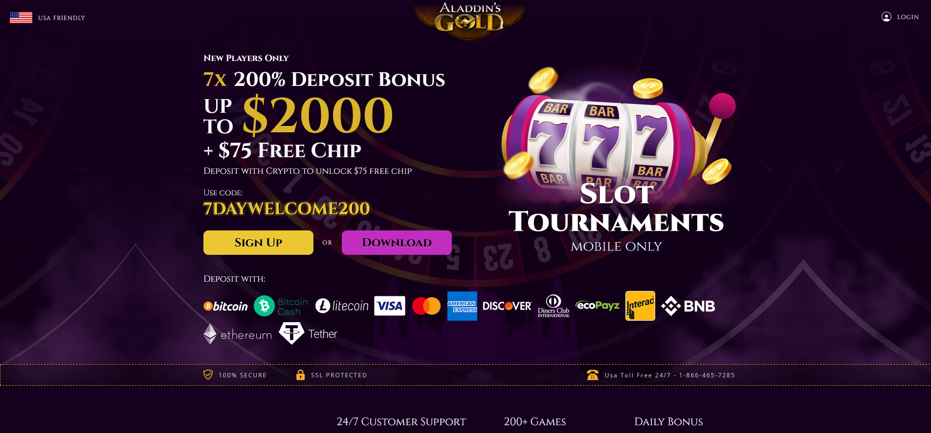 Aladdins Gold Casino Mobile