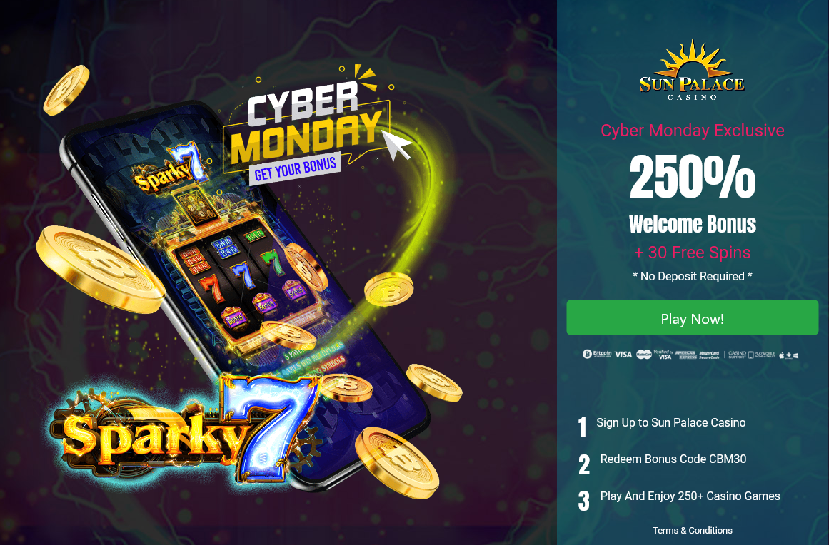 250% Welcome Bonus + 30 Free Spins  * No Deposit Required *