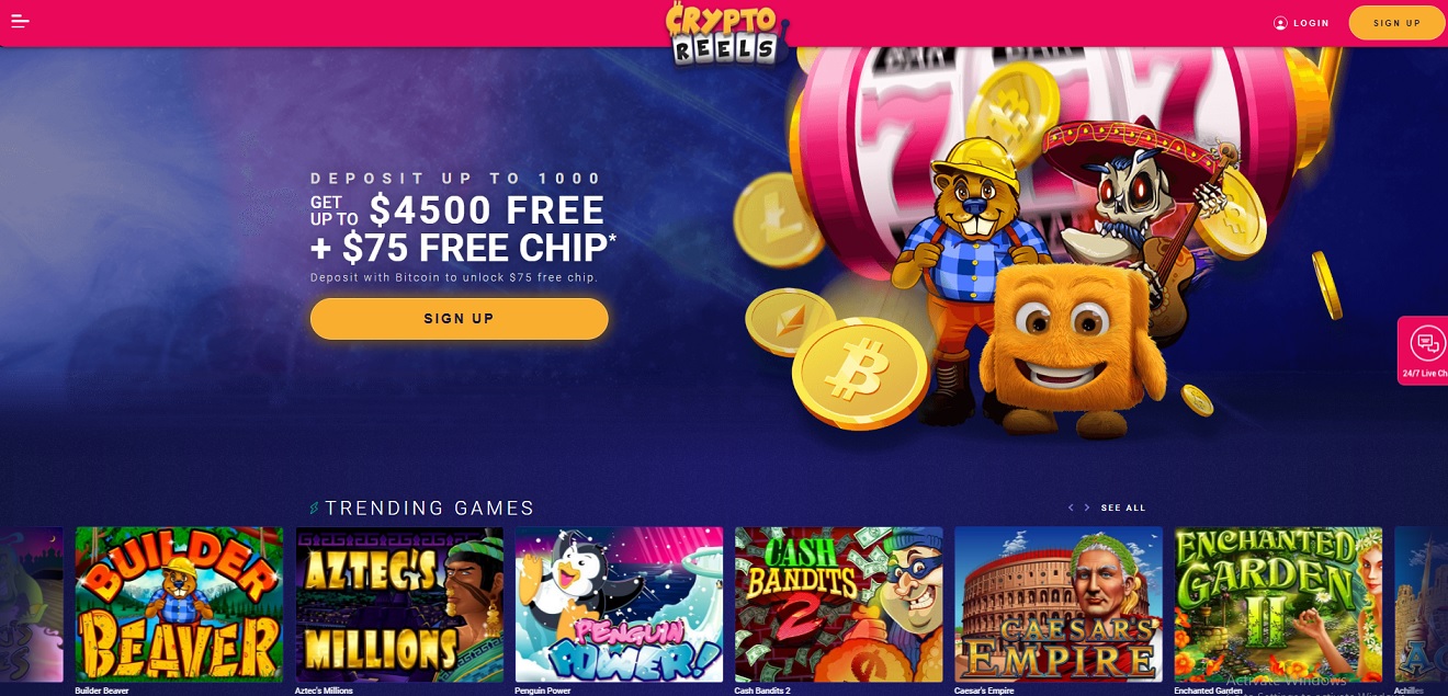 Crypto Reels Casino