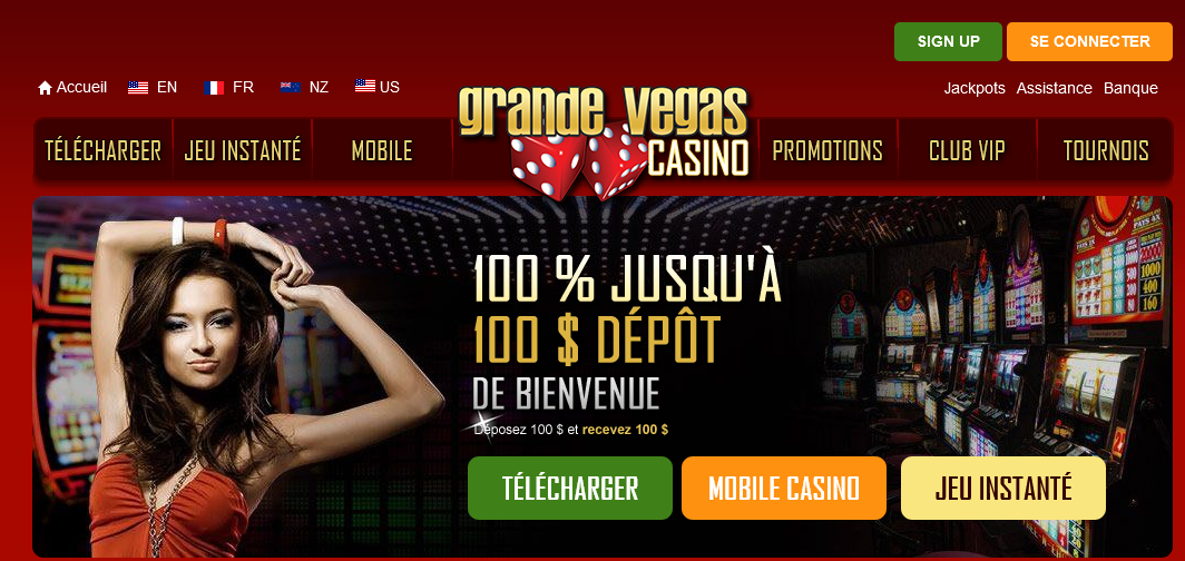 Grande Vegas Les Meilleurs Jackpots Du
                                                      Net