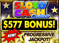 Sloto'Cash Casino is Accepting ALL USA PLAYERS
