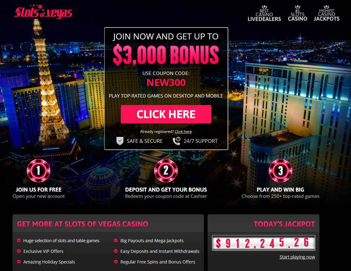 Slots Of Vegas Casino $3000 Epic Bonus Slots Of Vegas Casino $3000 Epic Bonus
