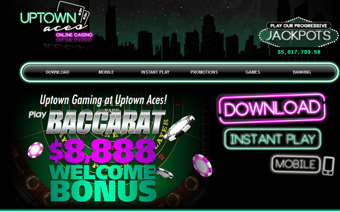 Play Baccarat - Latest Online Casino Games and Slots at Uptown Aces
