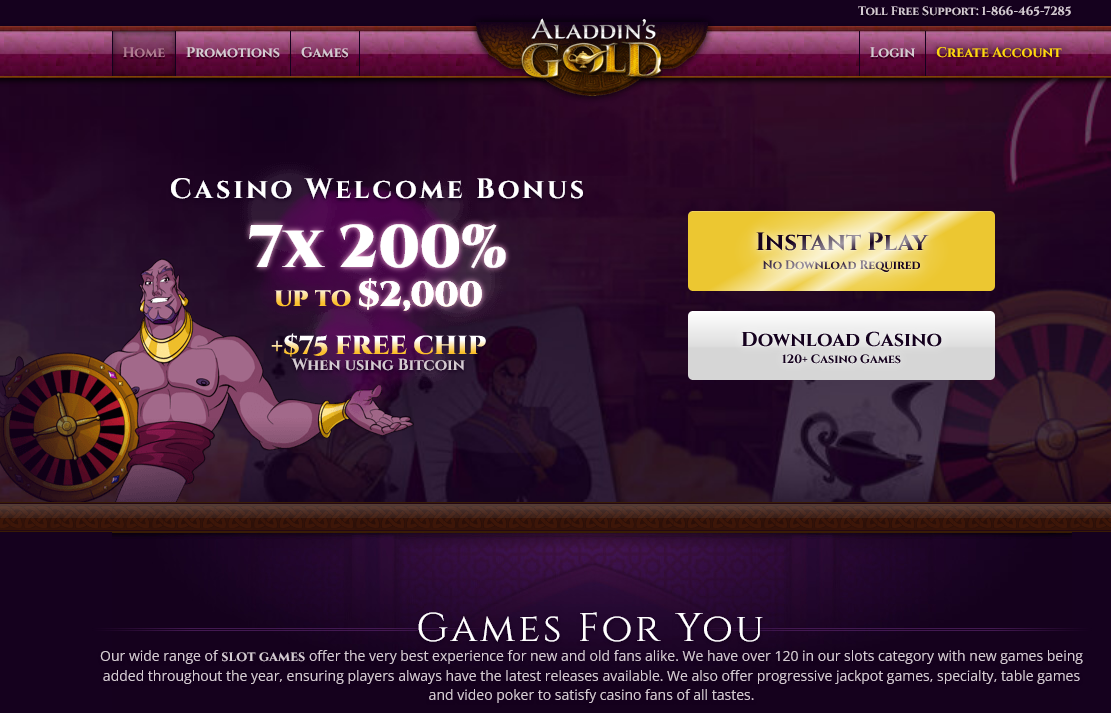 Aladdins Gold Casino