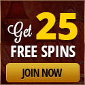 25 free spins