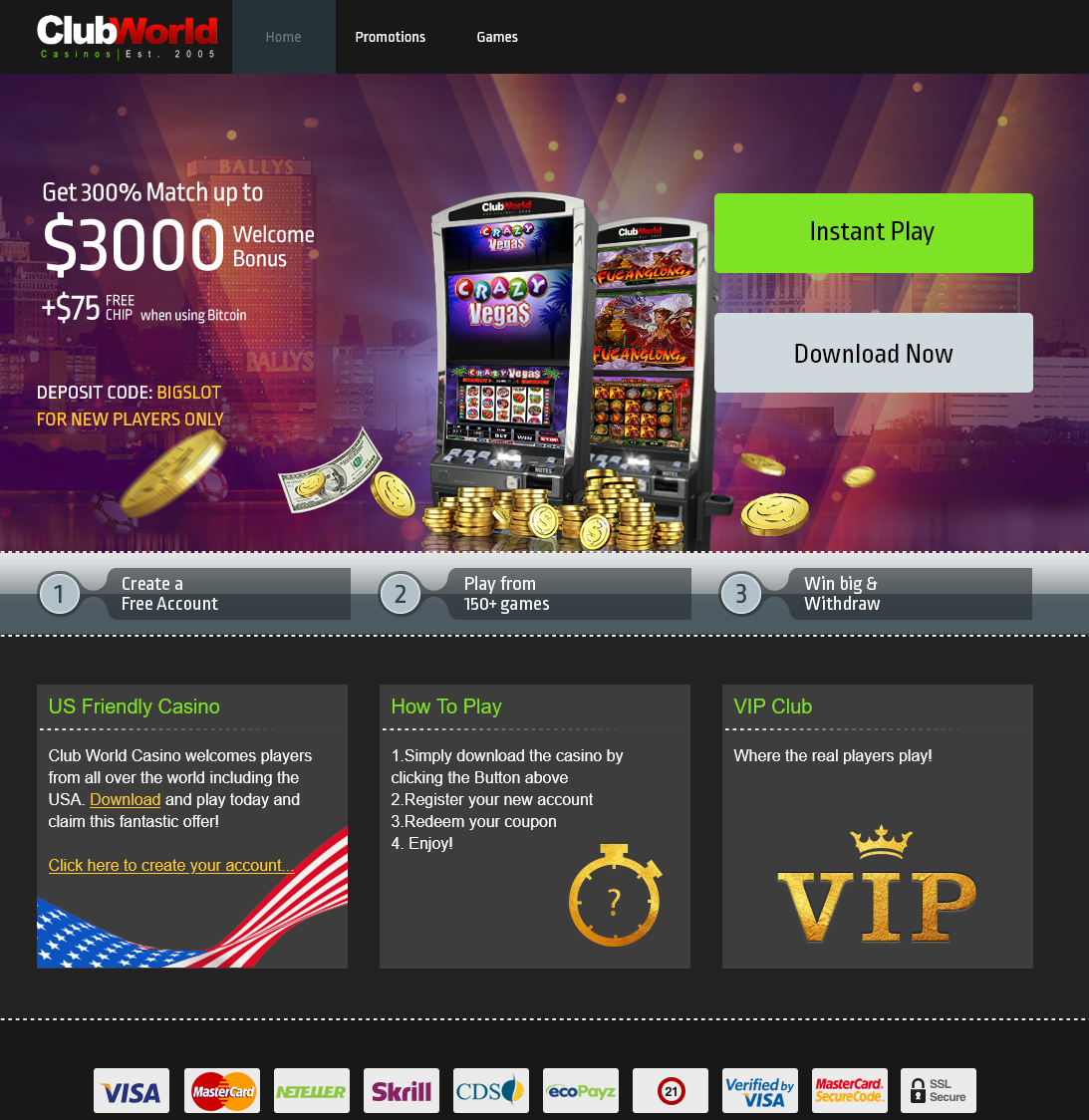 Club
                              World Casinos