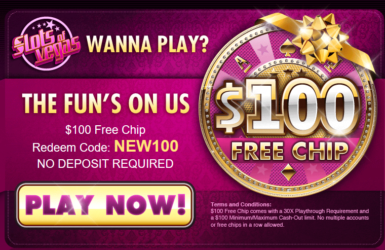 Slots of Vegas - 300% Sign-up (+$100 free)) - USA players Welcome