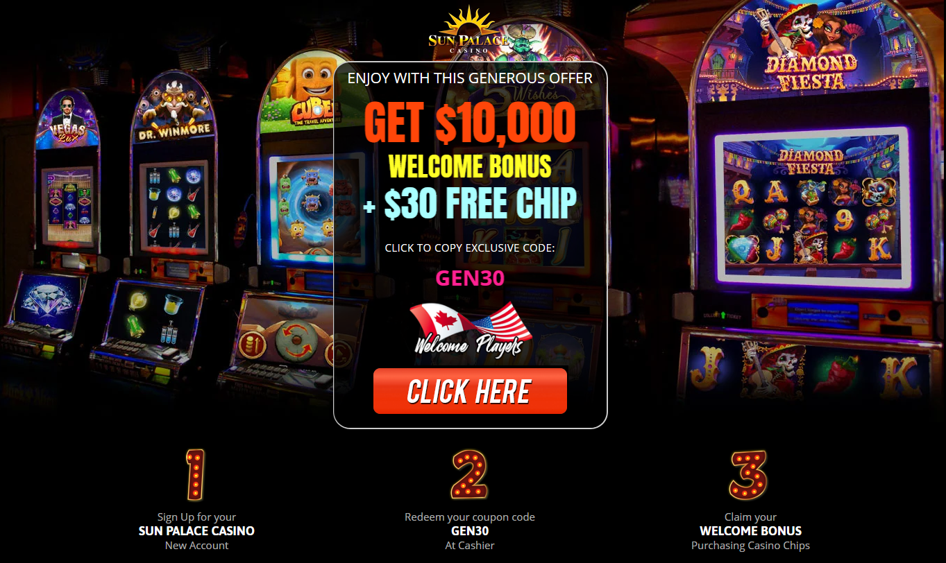 GET $10,000 WELCOME BONUS + $30 FREE
                                                      CHIP CLICK TO COPY
                                                      EXCLUSIVE CODE:
                                                      GEN30