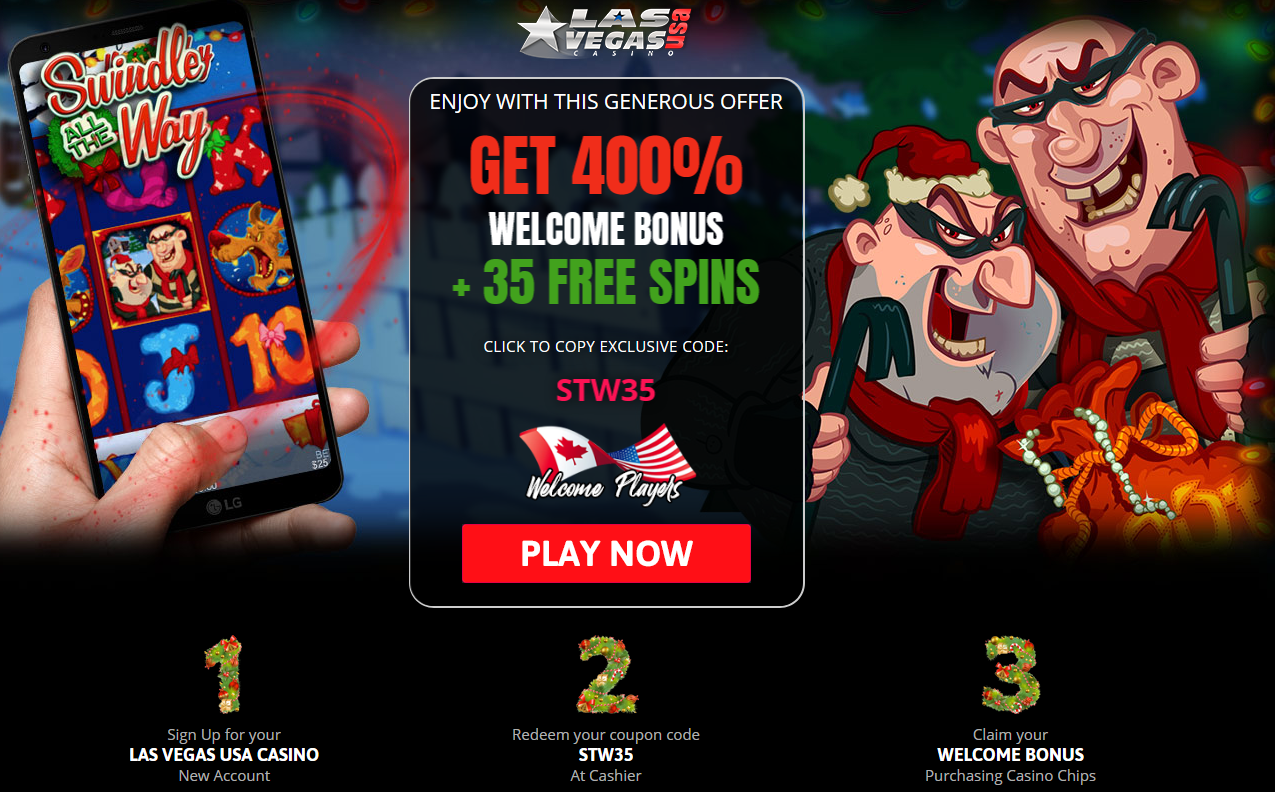 400% WELCOME BONUS + 35 FREE SPINS