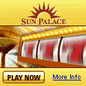 $500 Welcome Bonus only at Sun Palace Casino