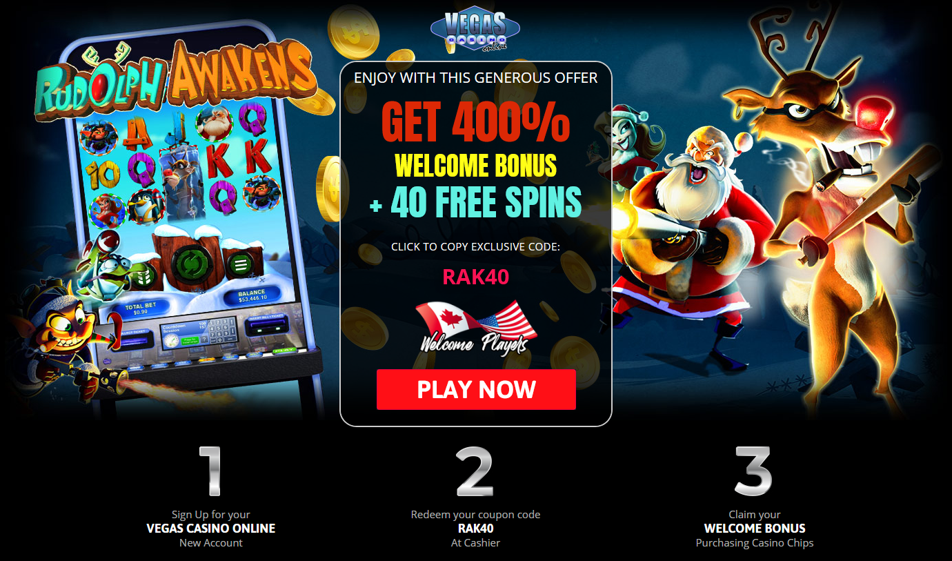 400% WELCOME BONUS | + 40 FREE SPINS